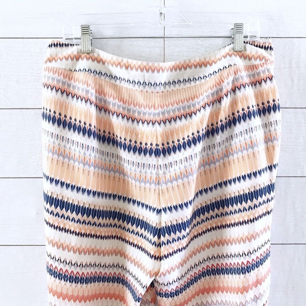 J.Crew Printed Drapey Cropped Ankle Pants - Picture 7 of 8